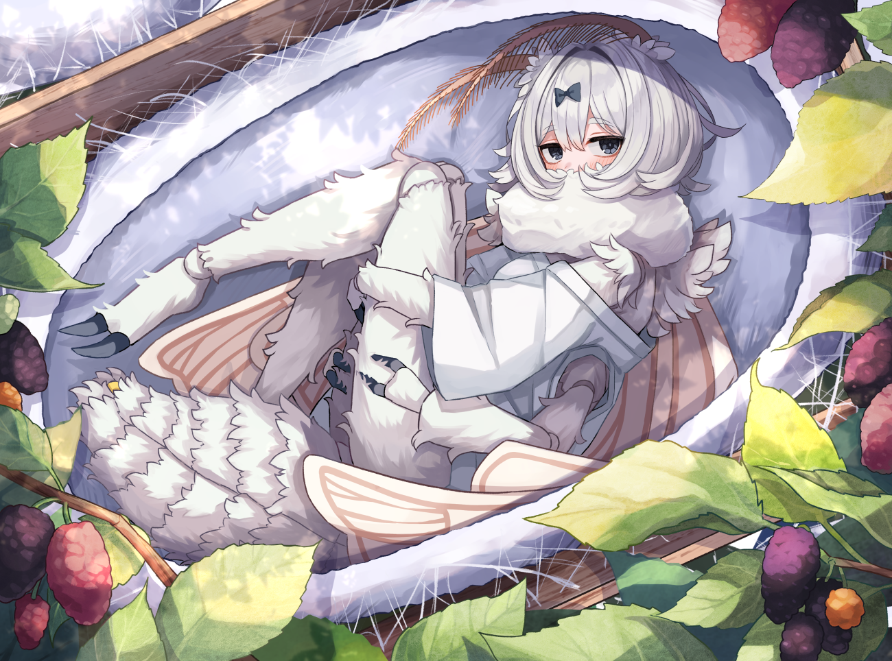 蚕の羽化头像同人高清图