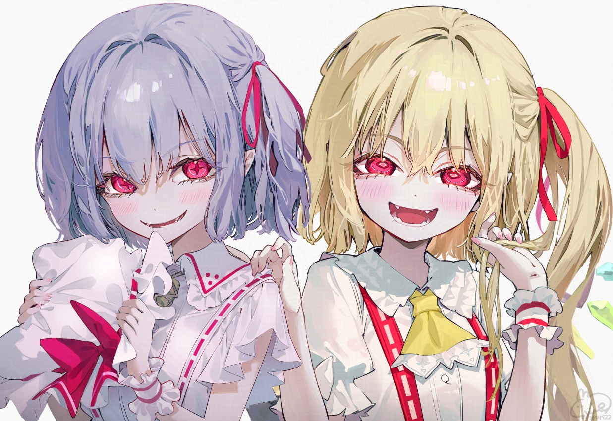 お揃いスカーレット插画图片壁纸