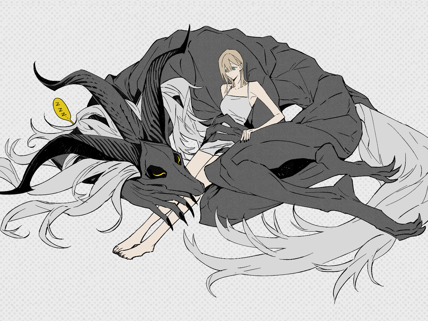 the freak circus | 人外男女 | log插画图片壁纸