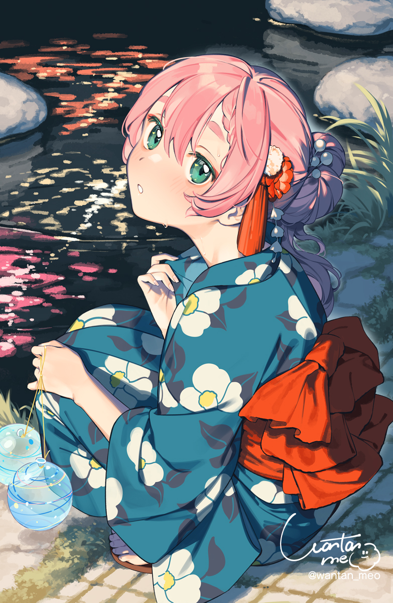 雲蘭ちゃん　浴衣のすがた头像同人高清图