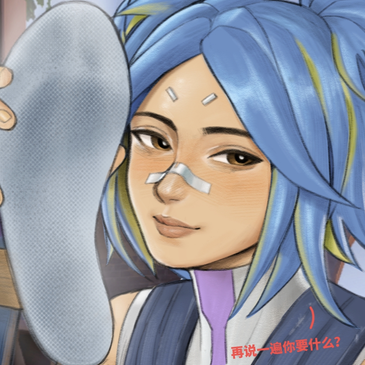 菲律宾跑女的馈赠头像同人高清图