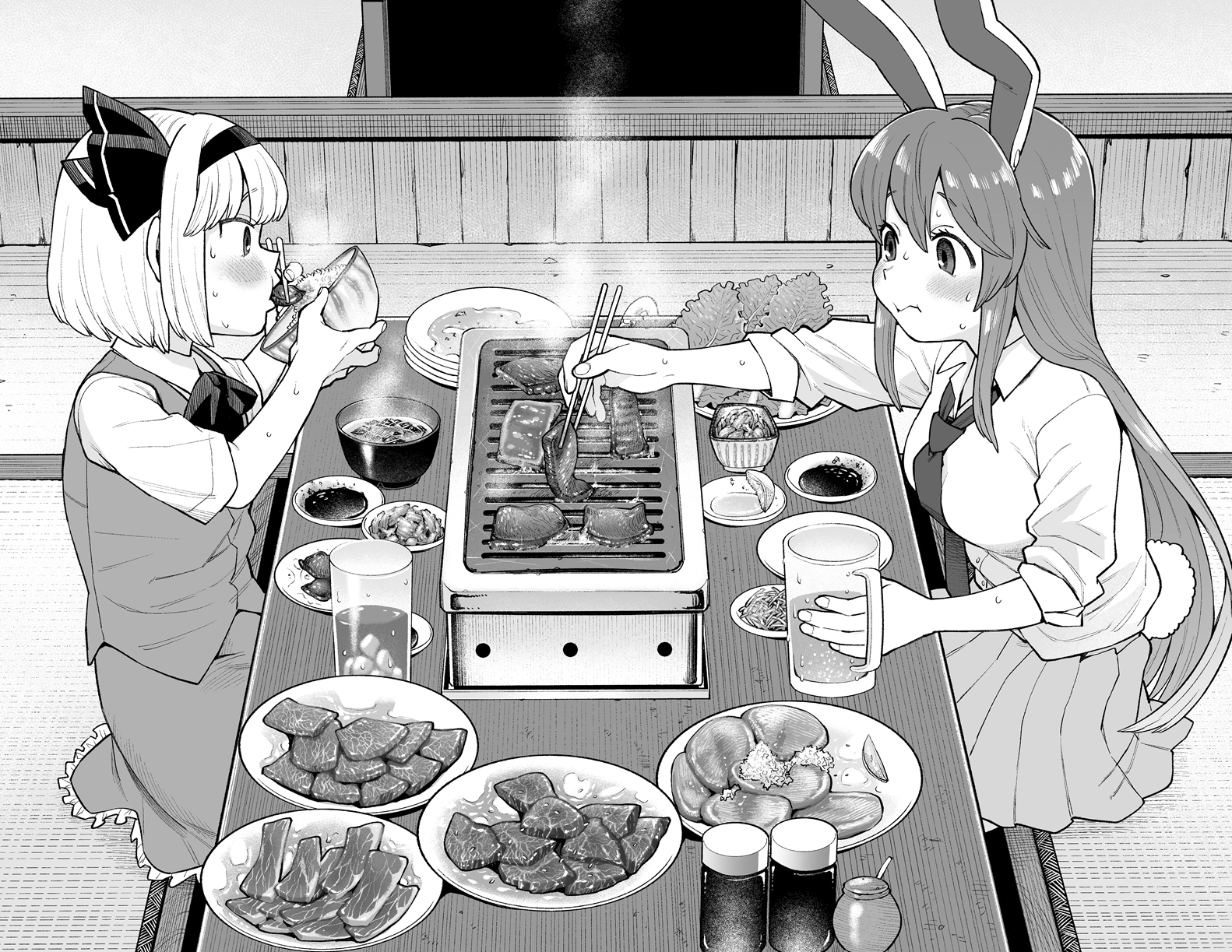 バクバク插画图片壁纸