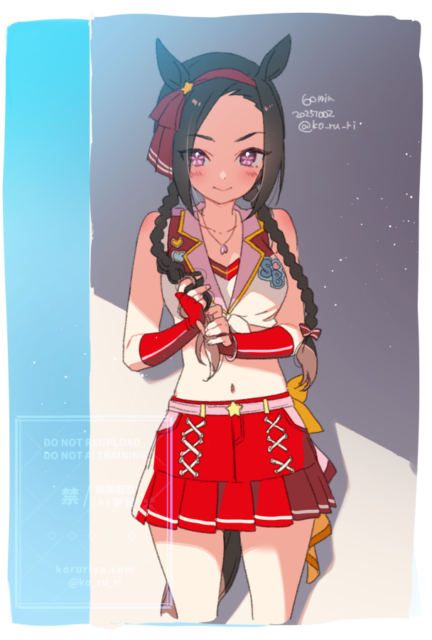 ワンドロ サクラバクシンオー插画图片壁纸