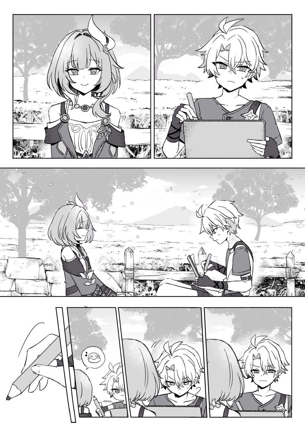 キュレネと■■■■■插画图片壁纸