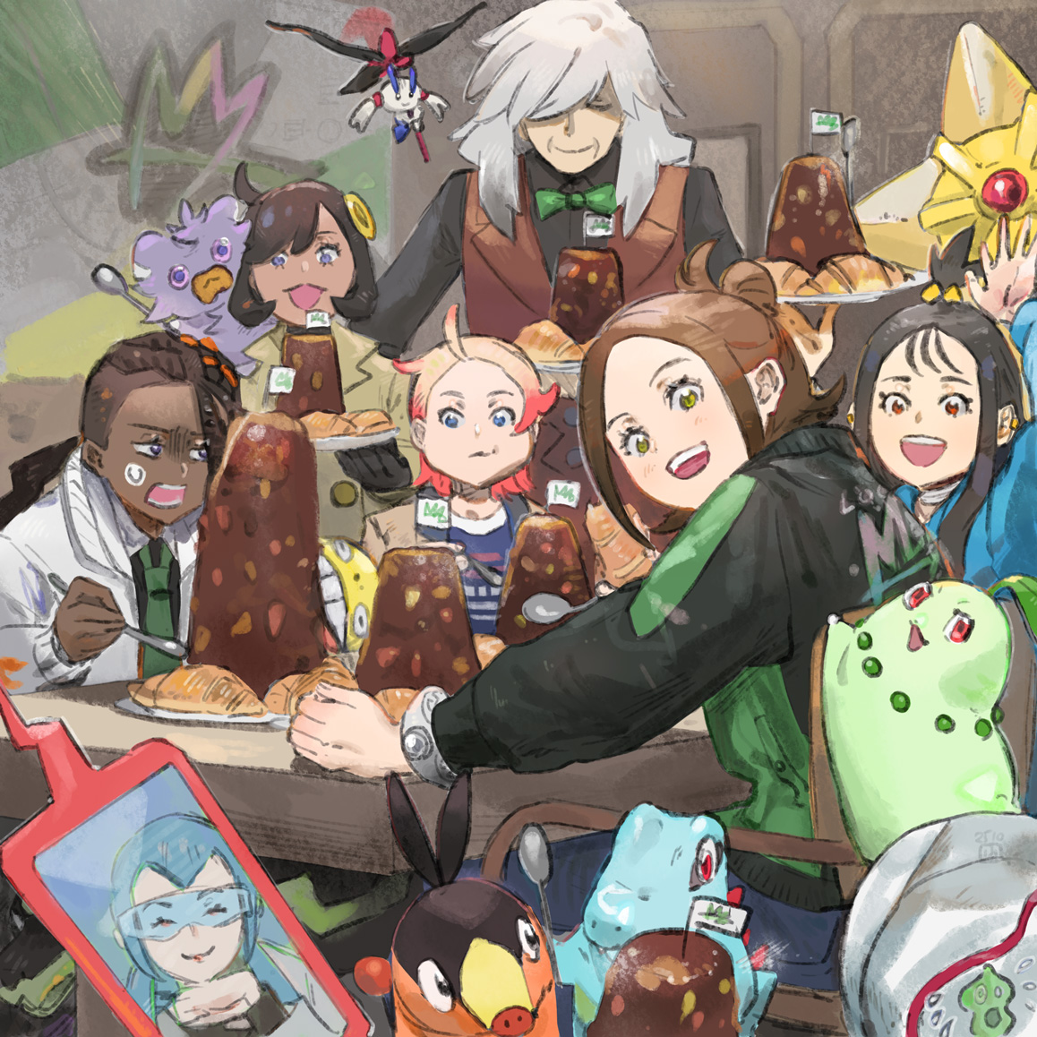 ポケモン LEGENDS ZA。 「お祝いにしよう！」头像同人高清图