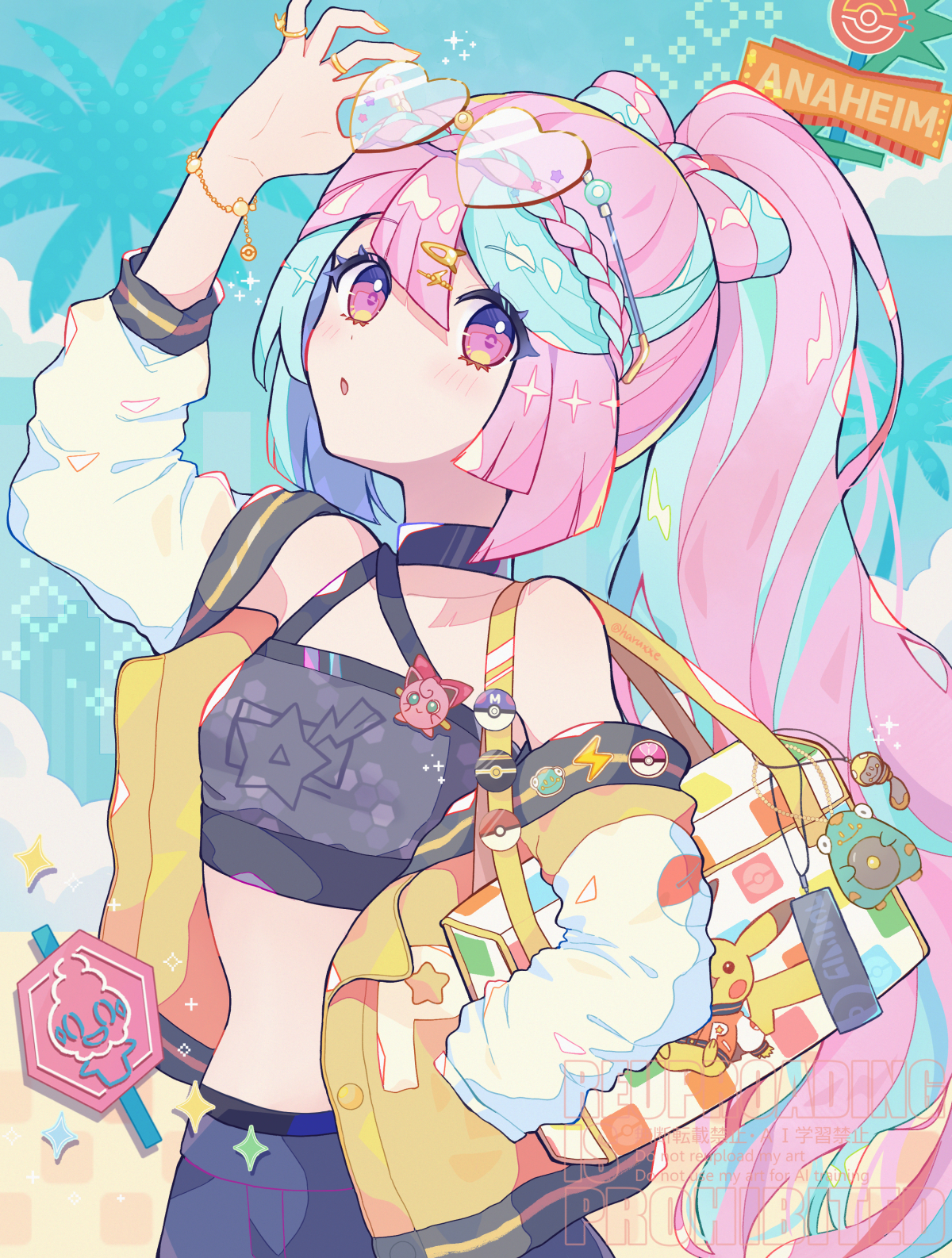 アナハイムにWCSを見に来たナンジャモちゃん ⚡️头像同人高清图