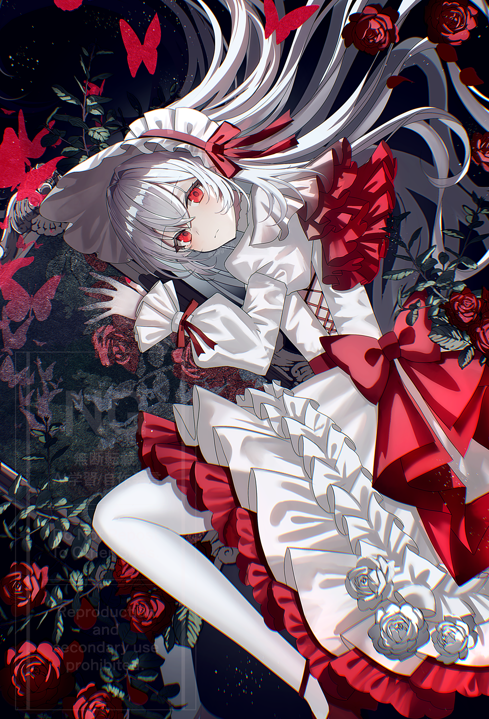 赤插画图片壁纸