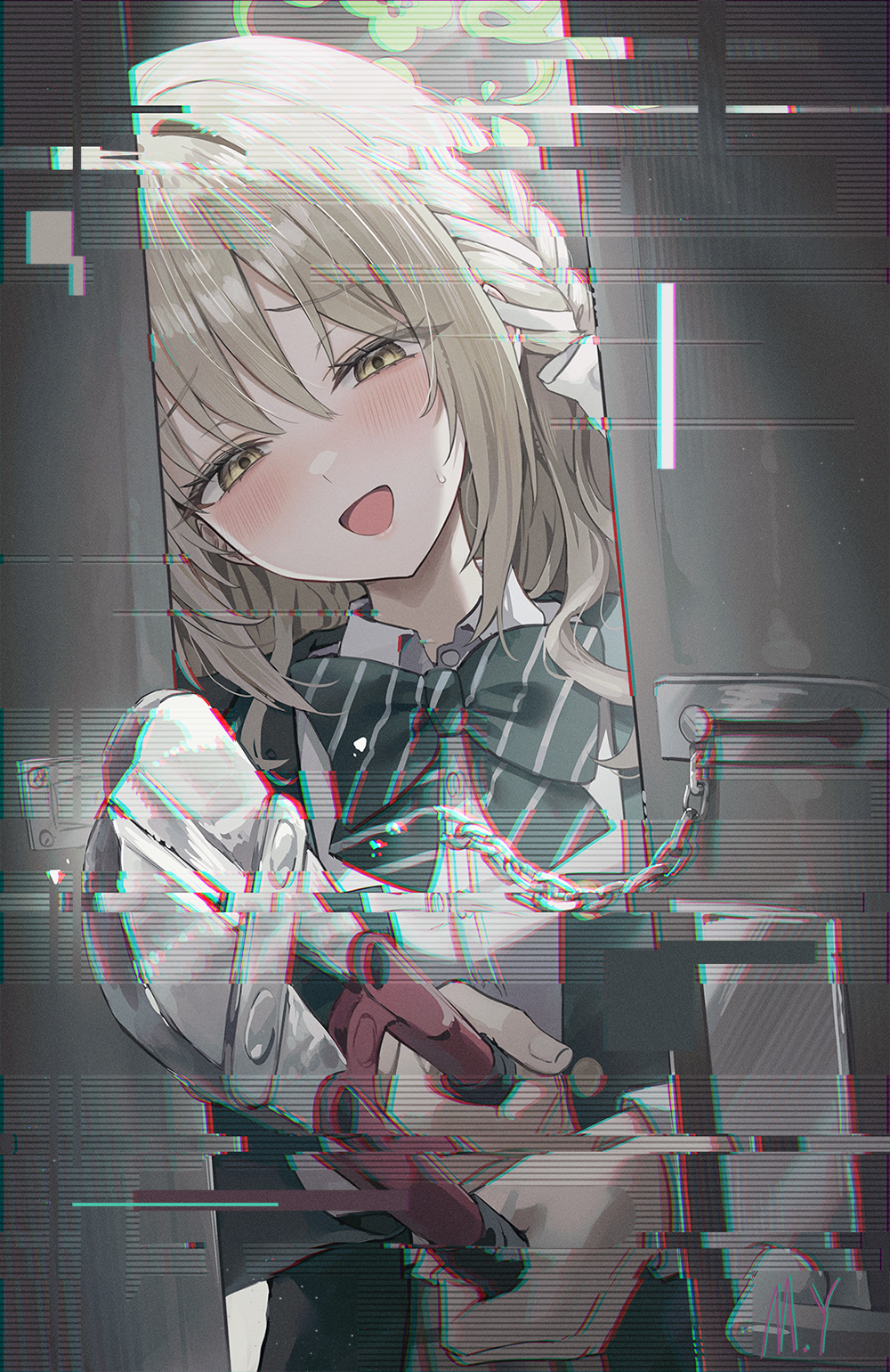 ドアチェーンって、意外と脆いんですよ……先生。