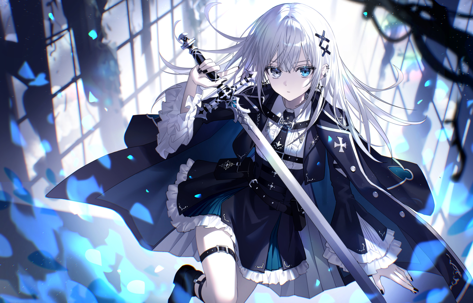 ゴシック制服 ️插画图片壁纸