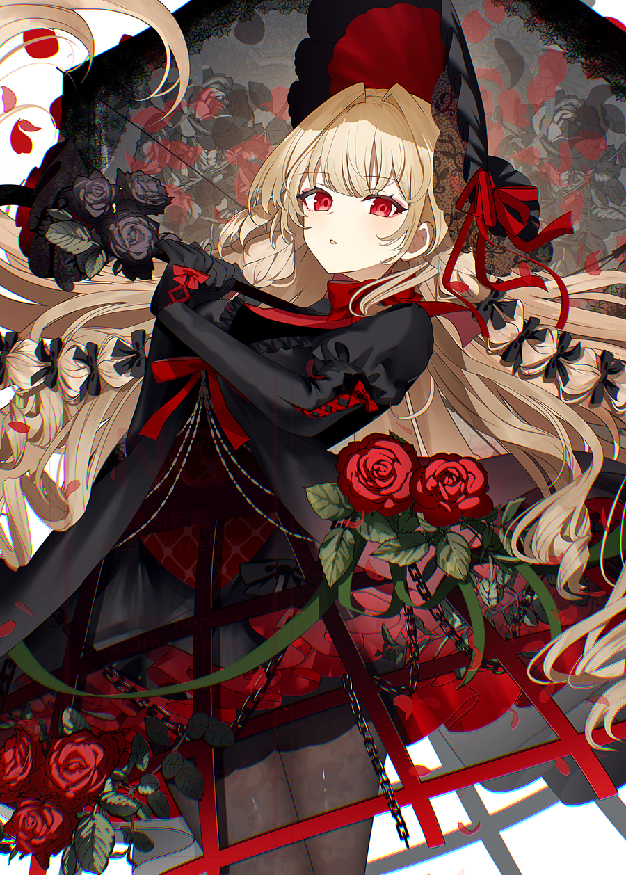 薔薇插画图片壁纸