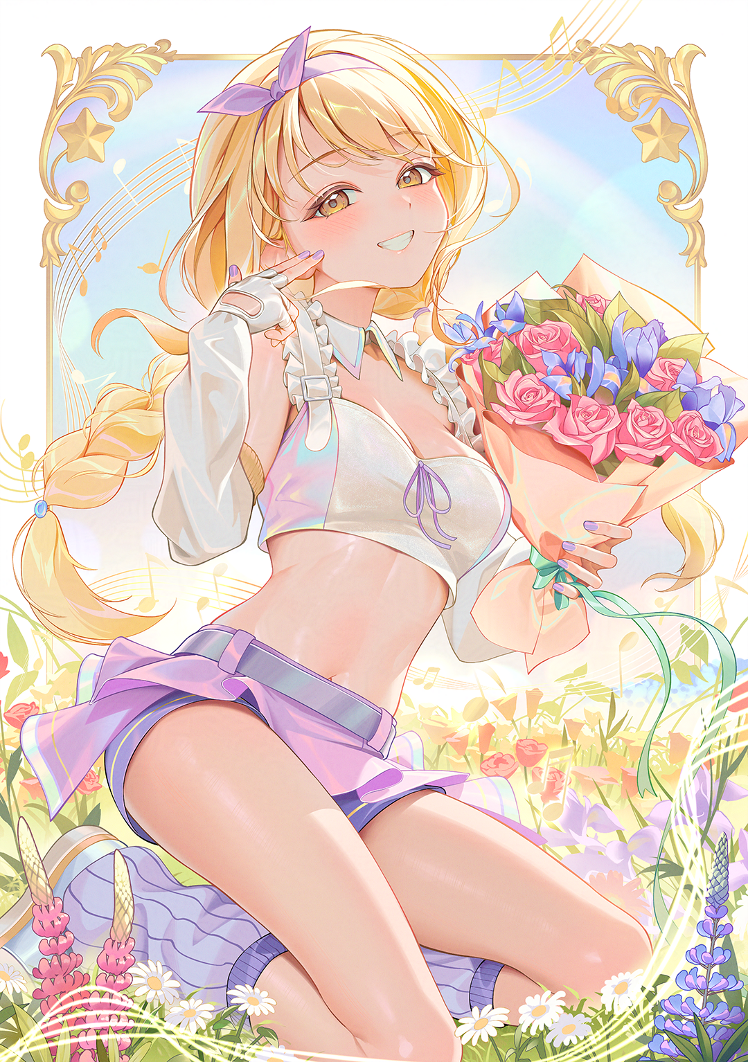 B2タペストリーことねちゃん插画图片壁纸