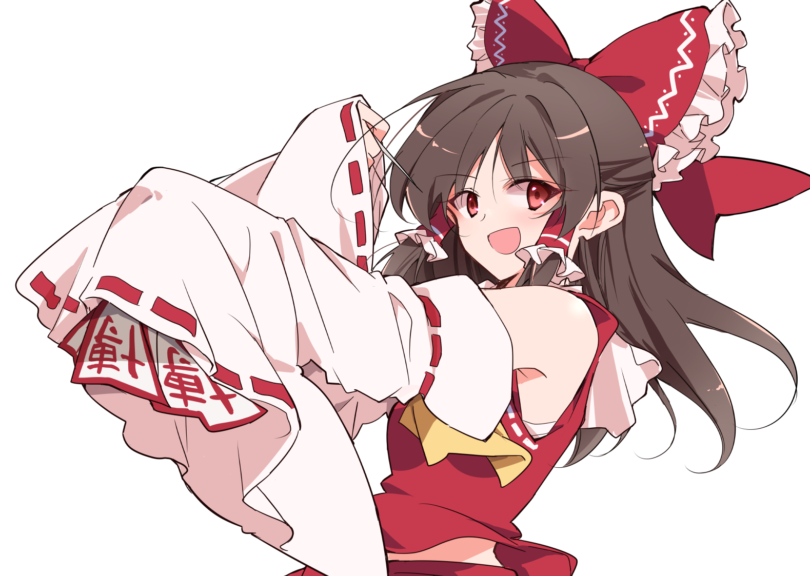 萌え袖の中に武器を潜ませ霊夢✨头像同人高清图