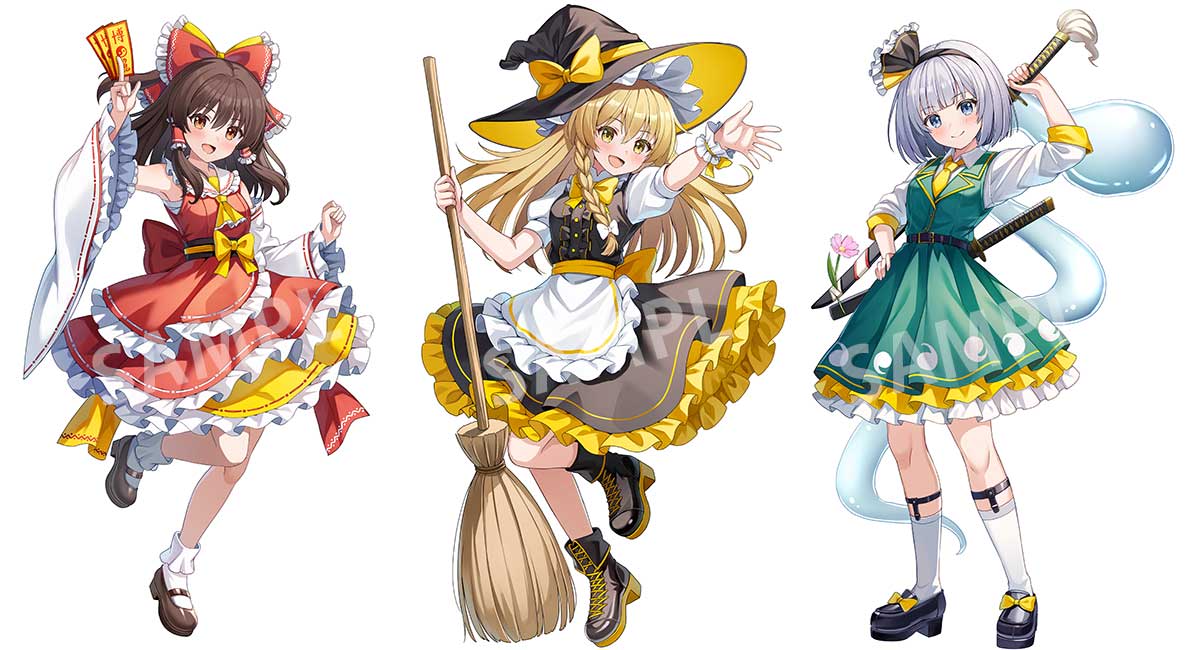 グロモントPREMIUM×東方Project头像同人高清图