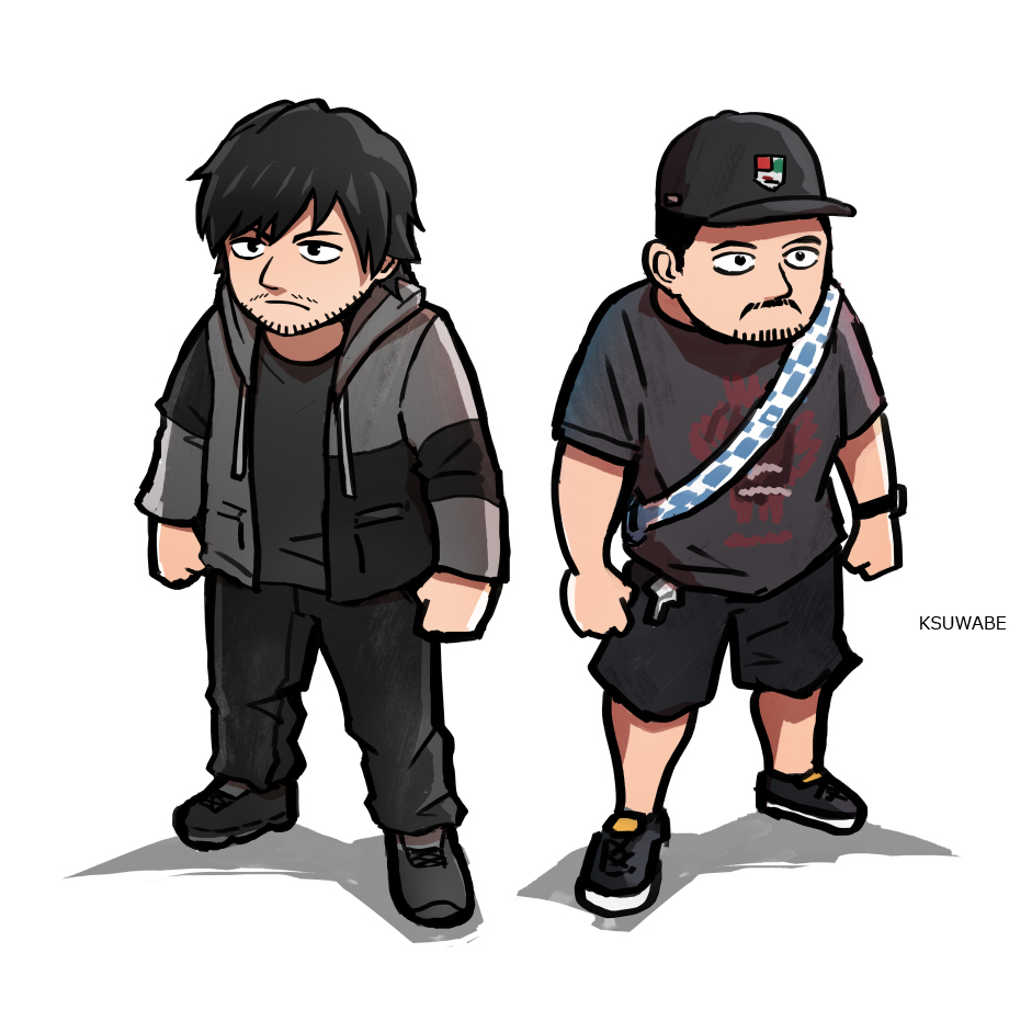 中村悠一さん＆最上嗣生さん插画图片壁纸