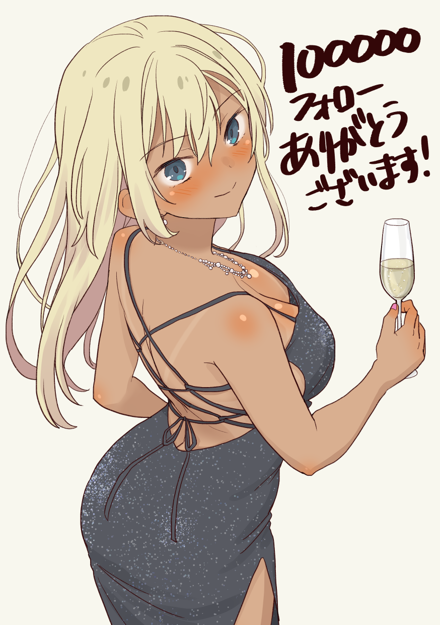 X１０万フォローありがとうございます記念イラスト