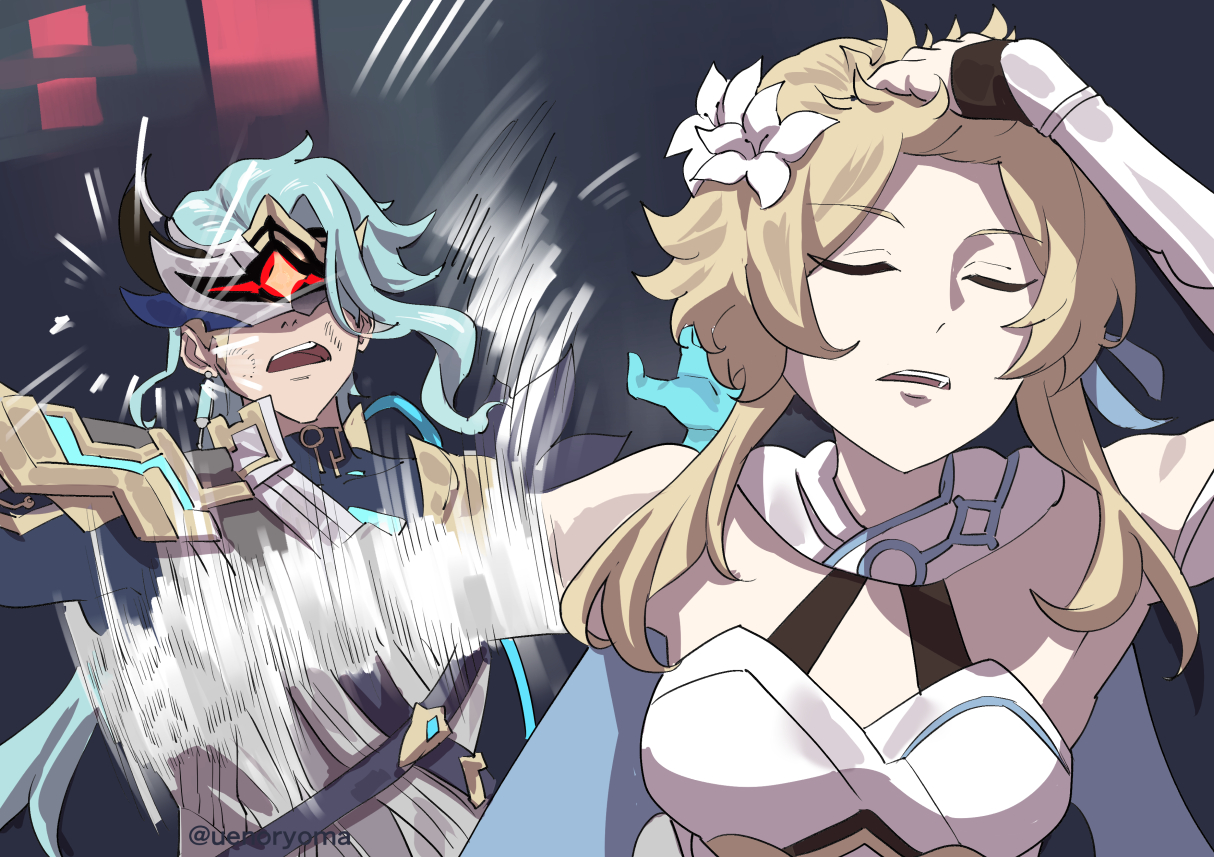 蛍vs博士插画图片壁纸