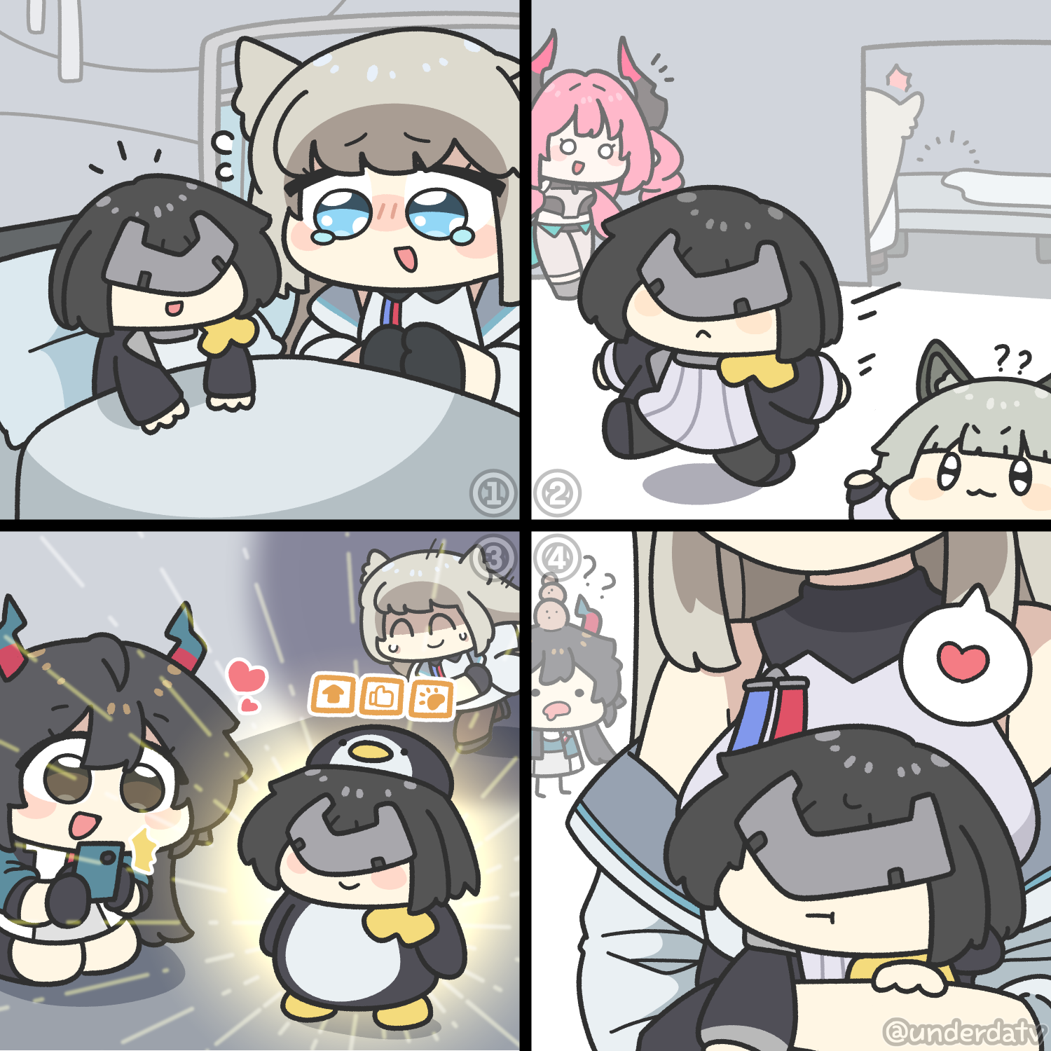 관니자 마침내 일어나다插画图片壁纸