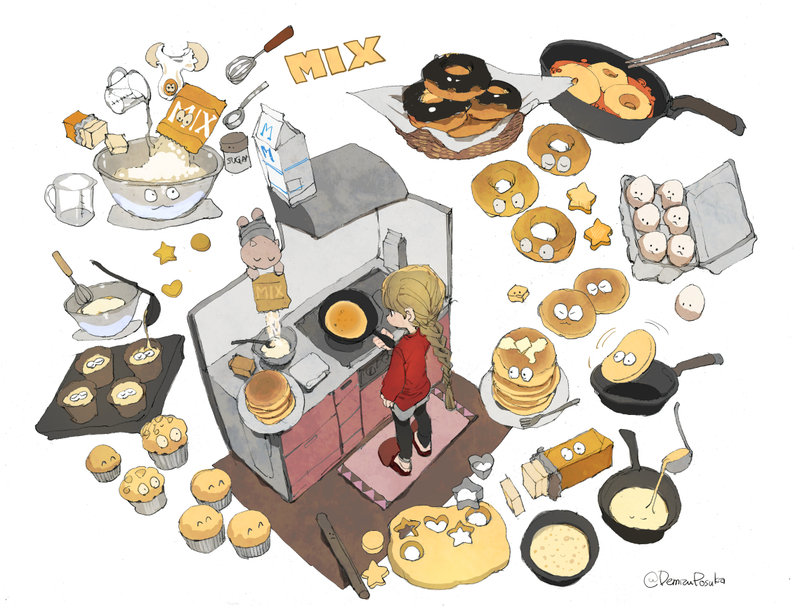 ミックスミックス！插画图片壁纸