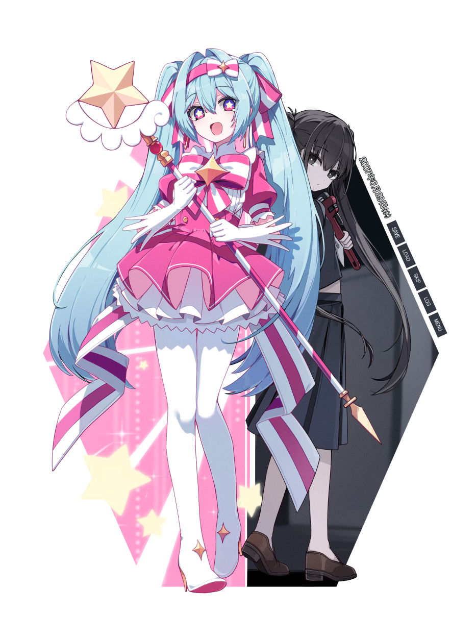 初音ミク-初音未来双马尾