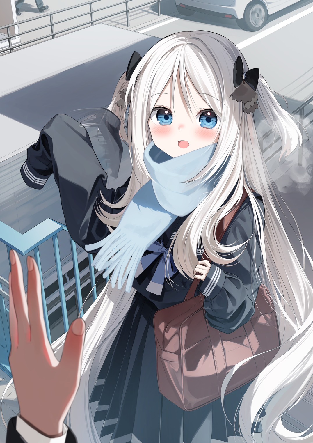 おはよ插画图片壁纸