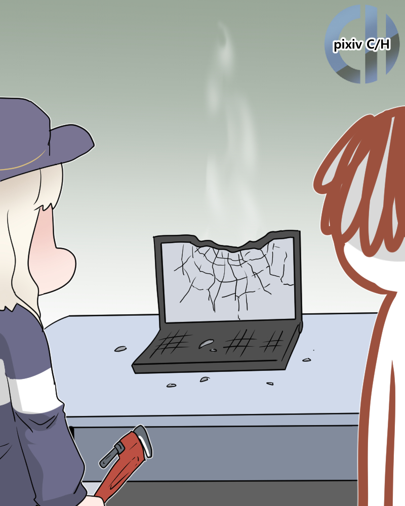 [F/P] 수리 Repair插画图片壁纸