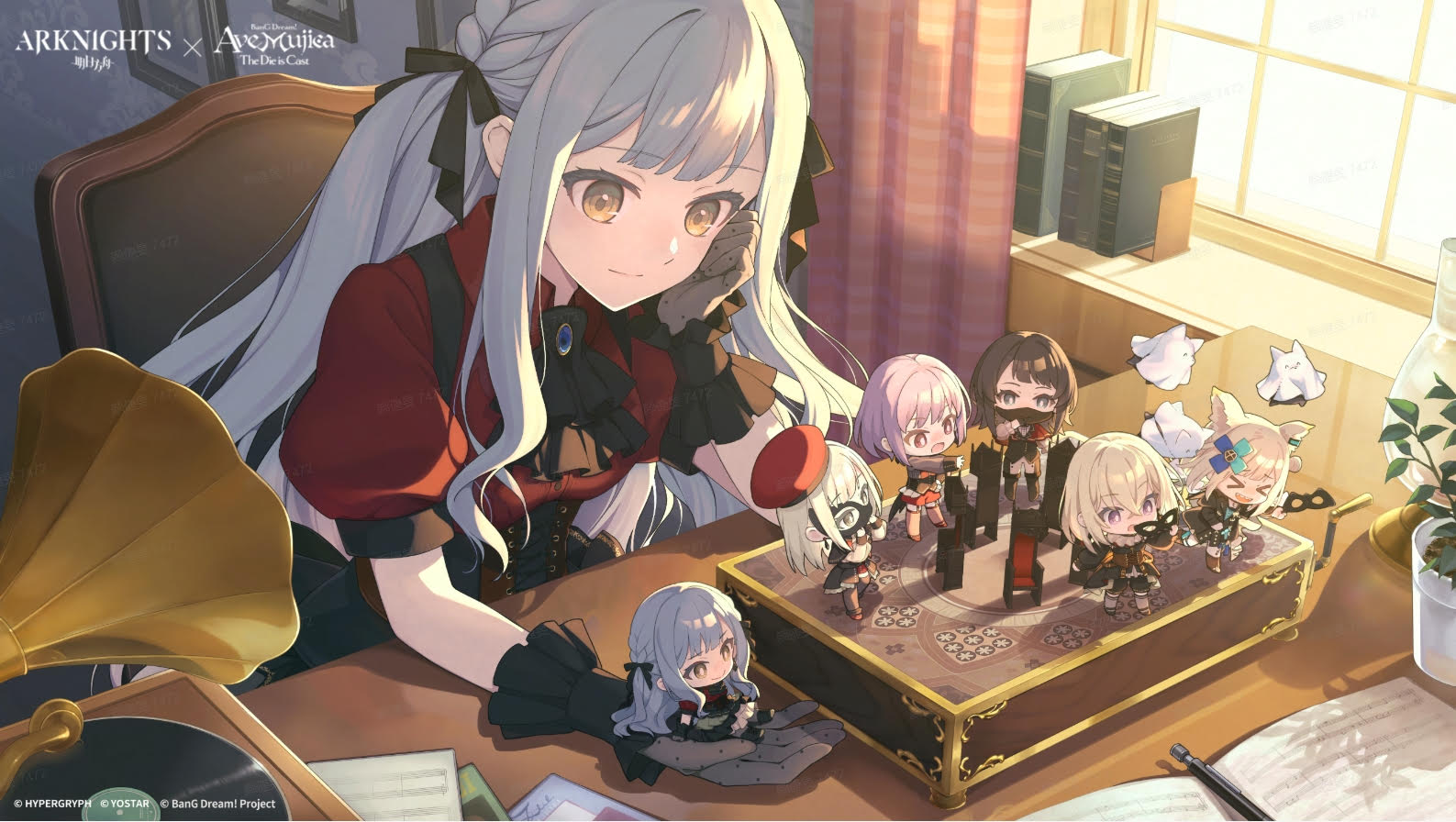 アヴェムジカコラボ記念イラスト头像同人高清图