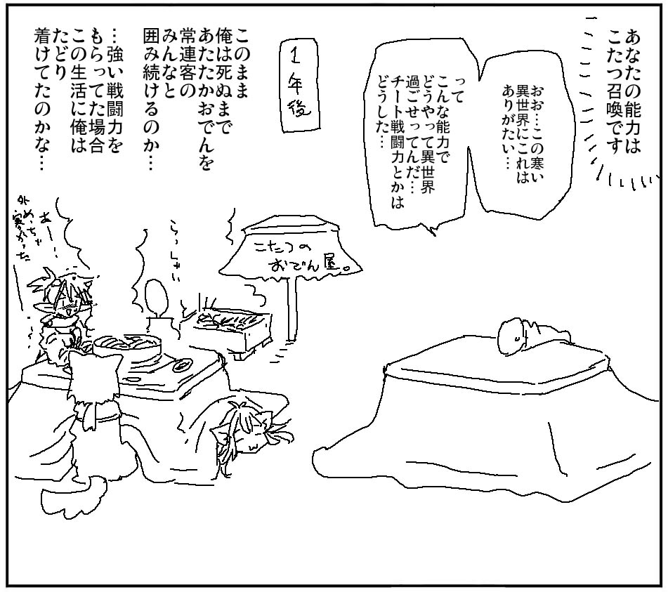 寒い異世界でこたつ能力头像同人高清图