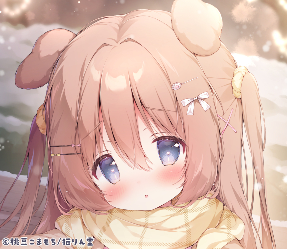 ...手、あっためて？插画图片壁纸