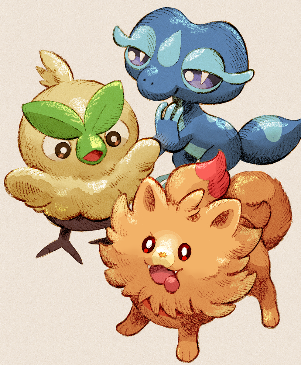 新御三家头像同人高清图