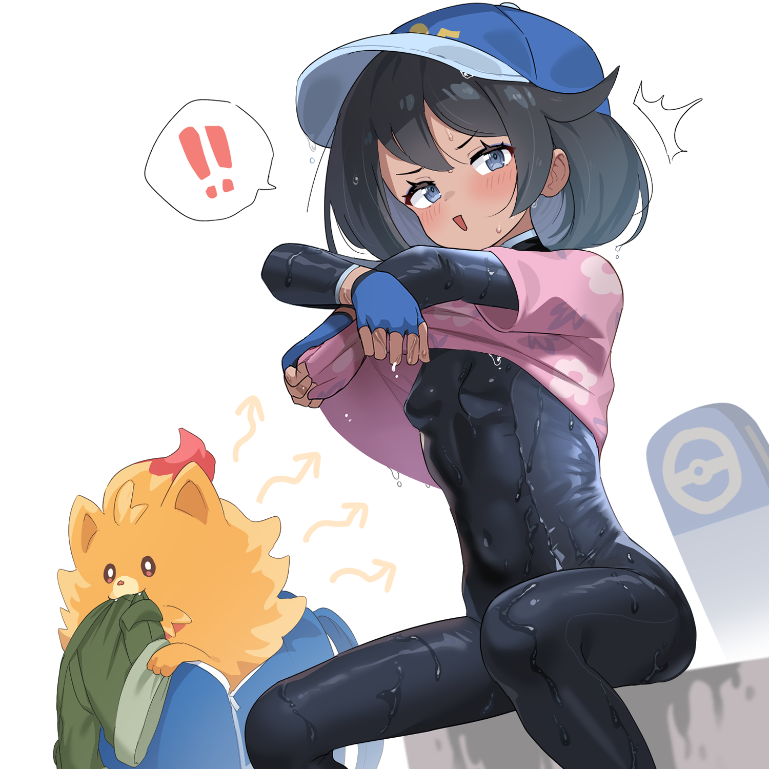 主人公ちゃん乾かし絵插画图片壁纸