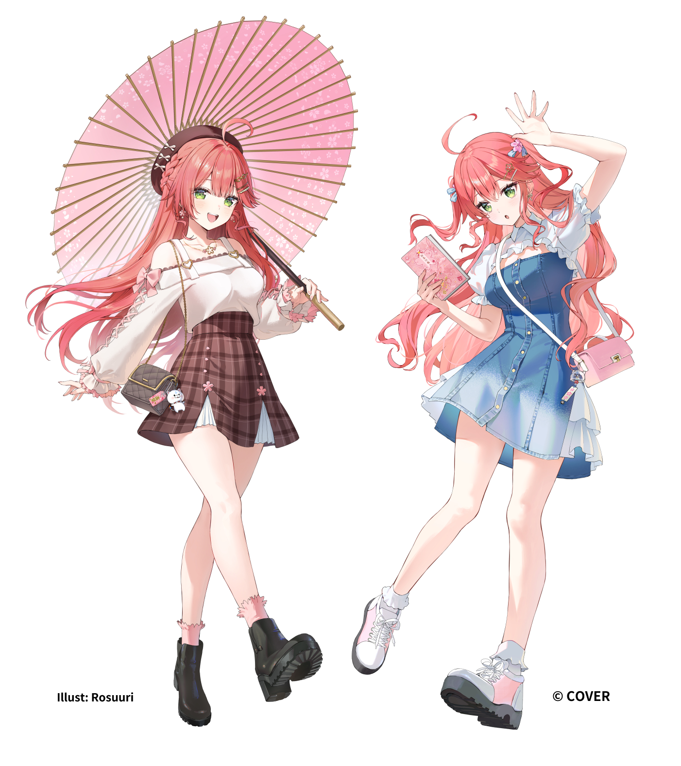さくらみこ×DesignCOCO头像同人高清图