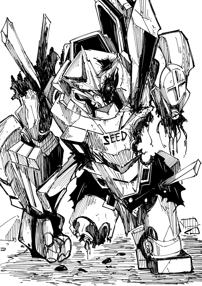 ボロボロ插画图片壁纸