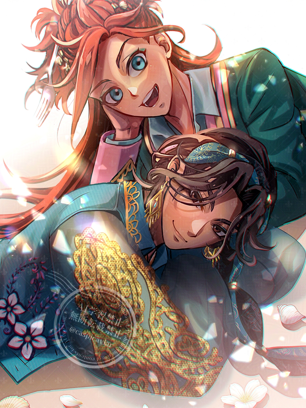 リエーレ王子＆ミナジール王子头像同人高清图