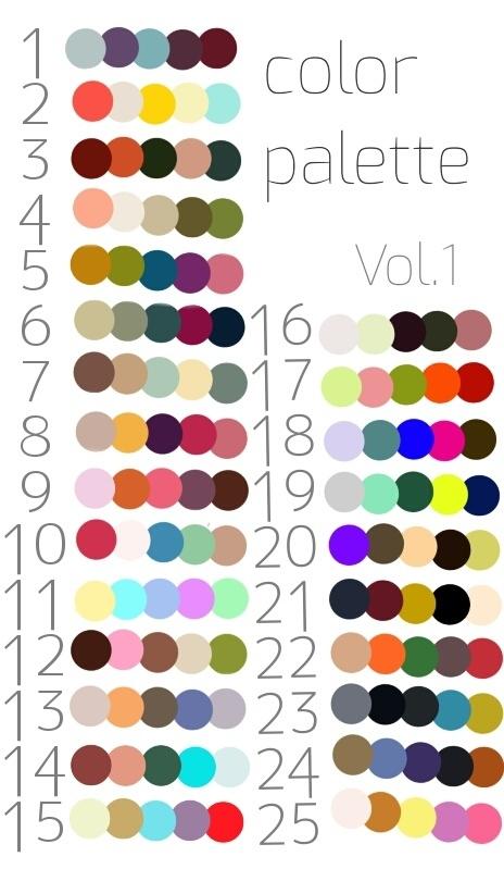 怎么样学会绘画配色?超实用的绘画配色表分享！