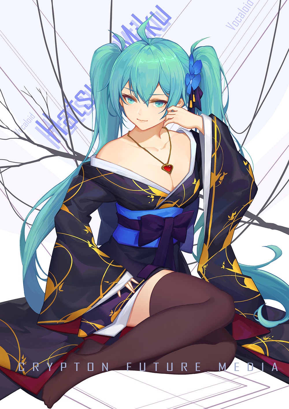 初音插画图片壁纸