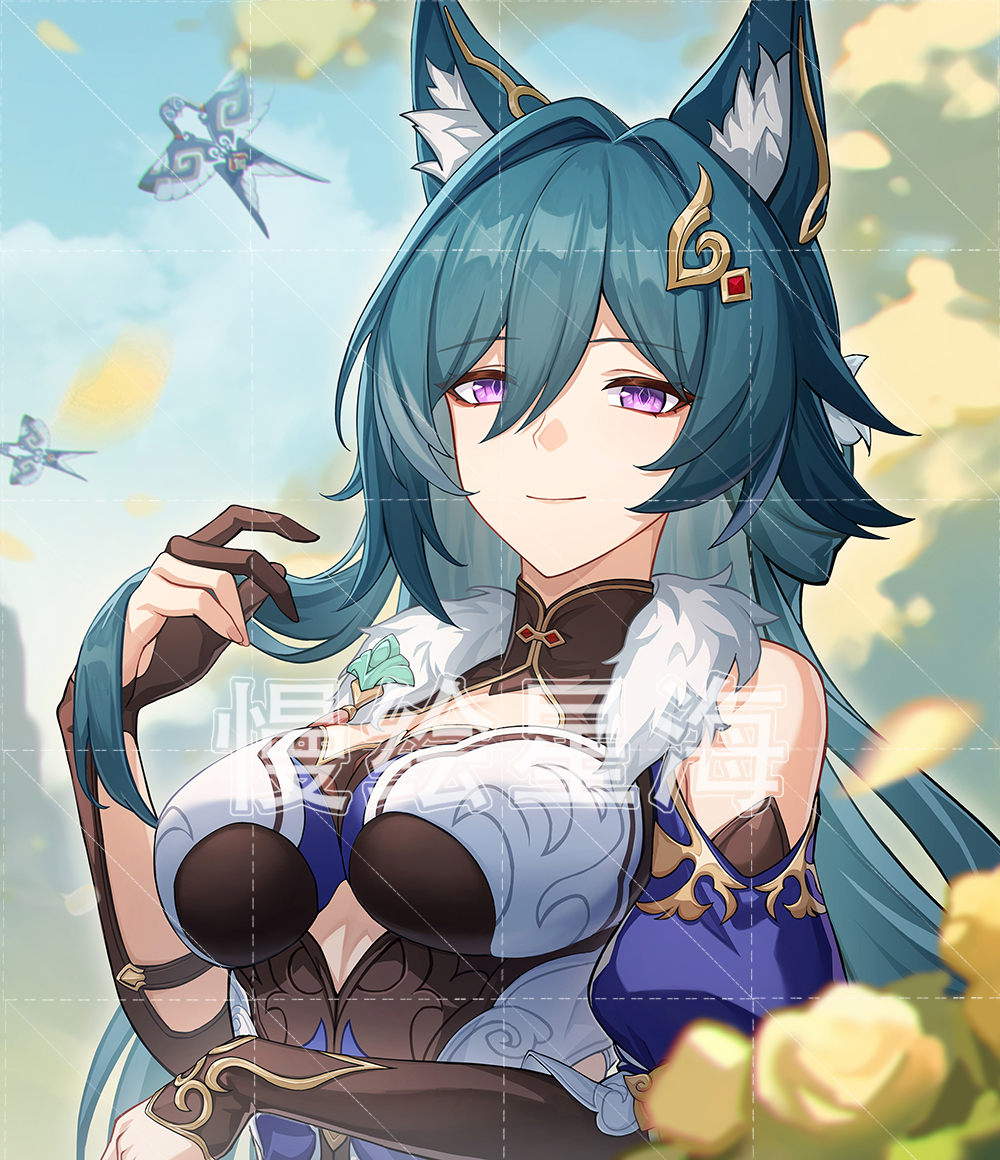 崩坏星穹铁道 | 驭空 半身插画