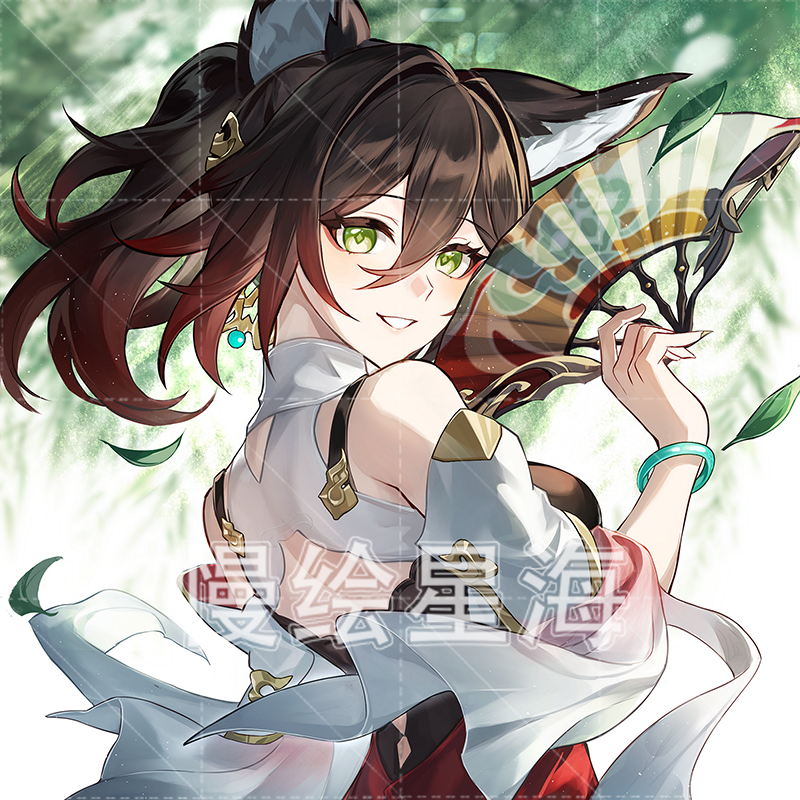 崩坏星穹铁道丨停云 胸像插画