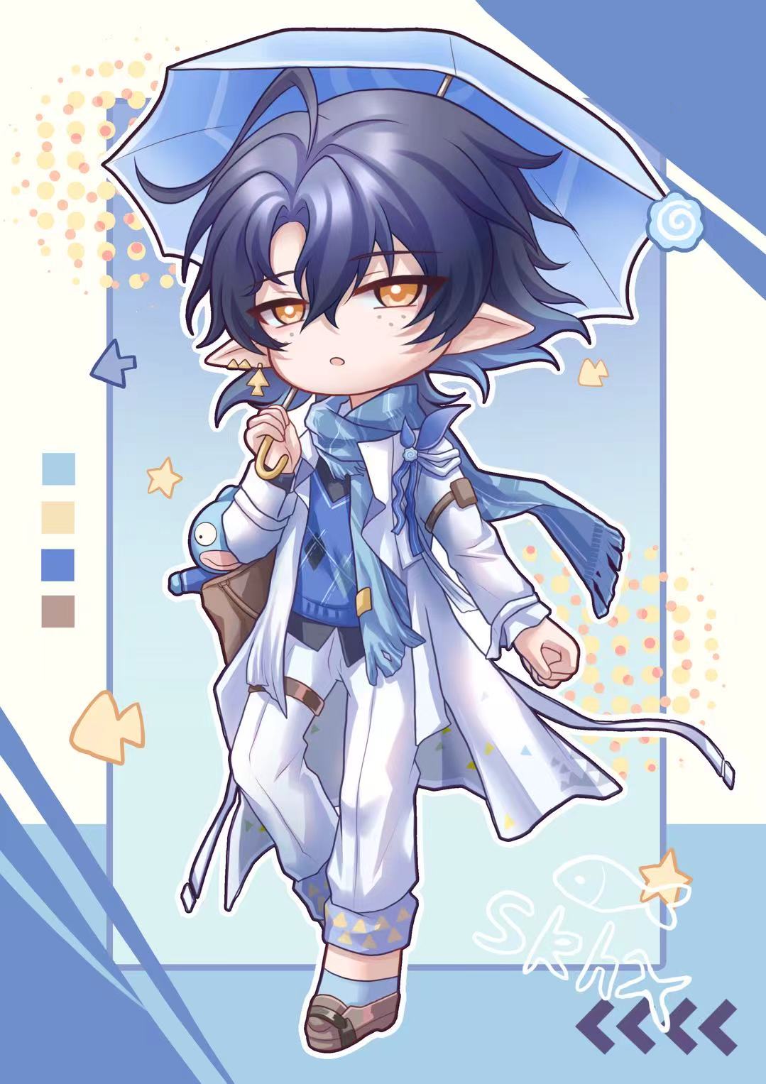 摸摸联动-明日方舟流明