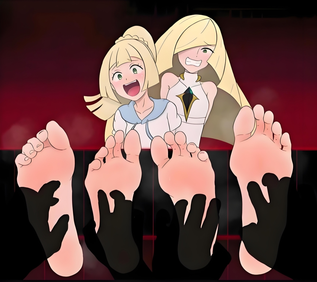 玉足和tk挠脚心竖图