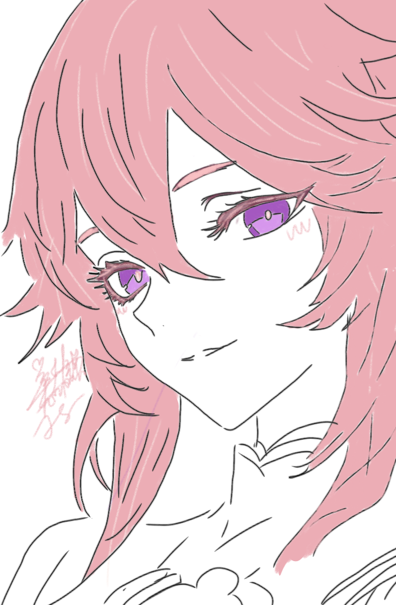 八重头像同人高清图