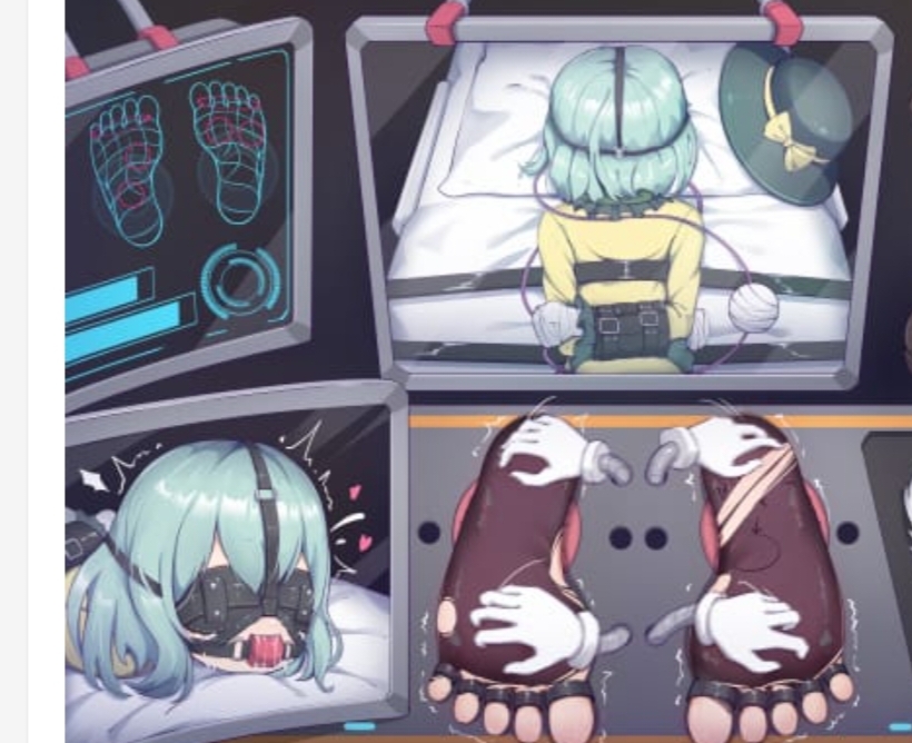 tk挠脚头像同人高清图