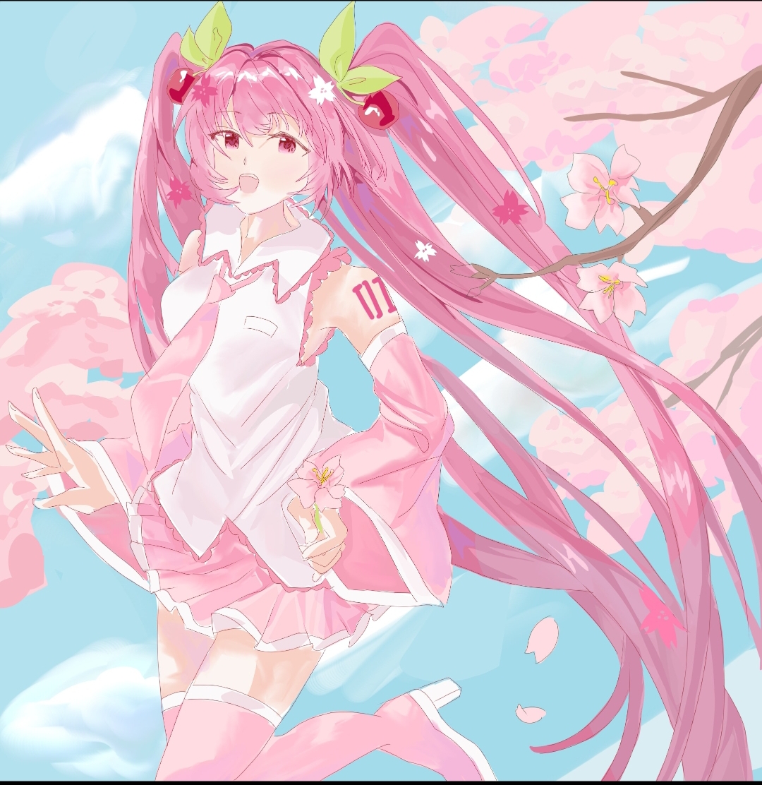 樱初音头像同人高清图