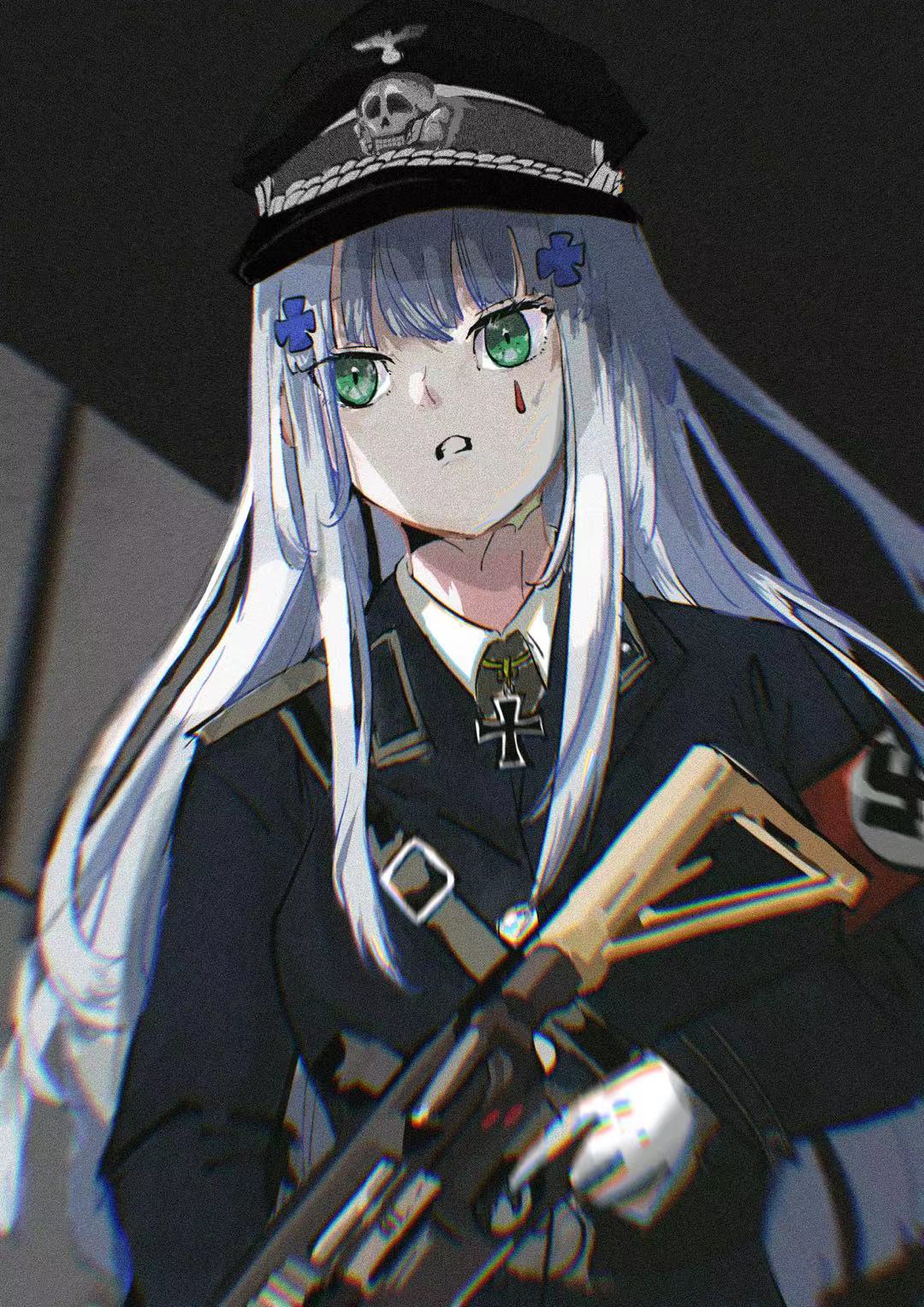 HK416 改版插画图片壁纸