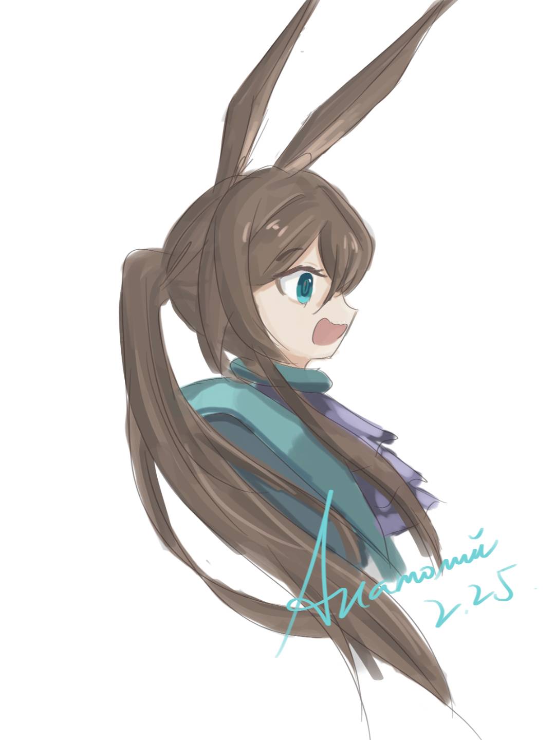 兔兔惊讶.pnj-阿米娅阿米娅同人