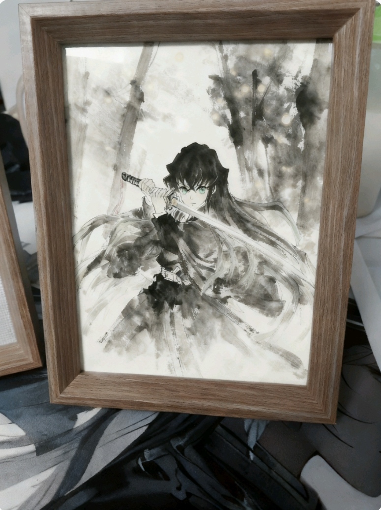 用水墨风来认识这个天才少年～头像同人高清图