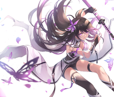 紫蝶-女孩子刀