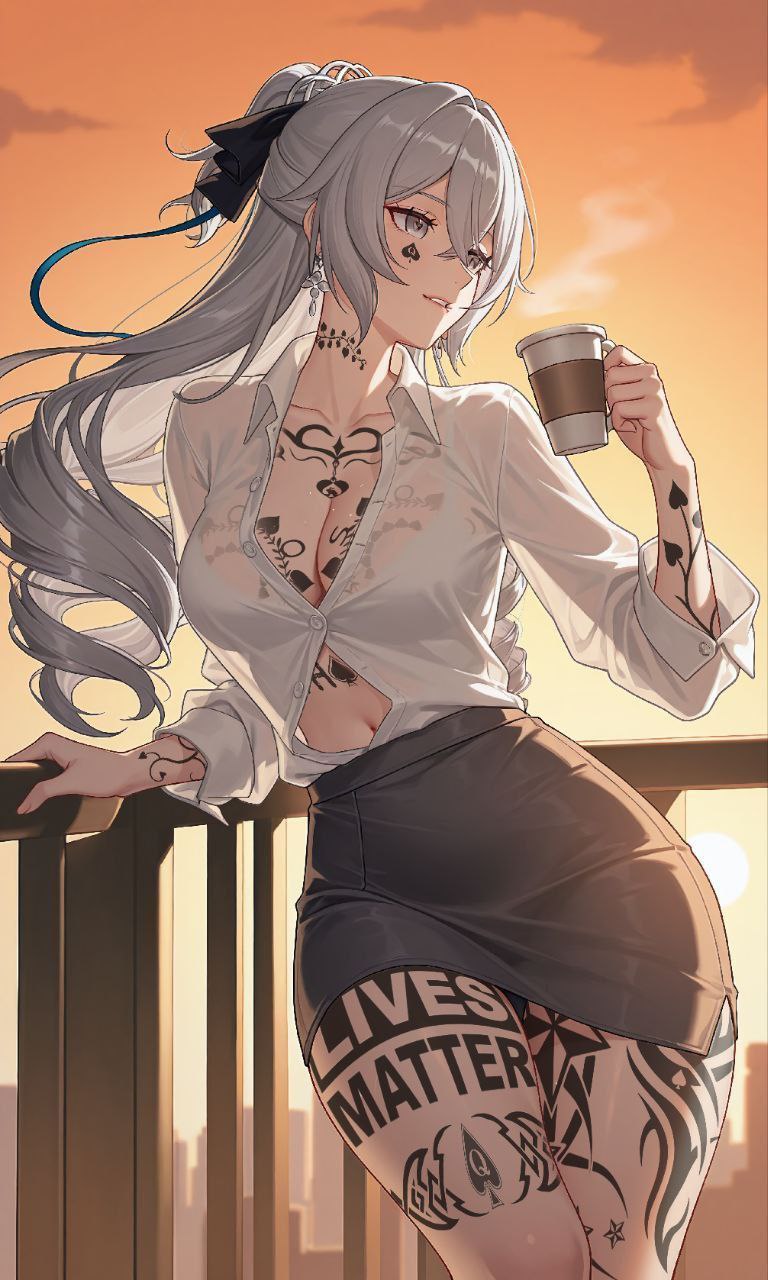 布洛妮娅OL媚黑头像同人高清图