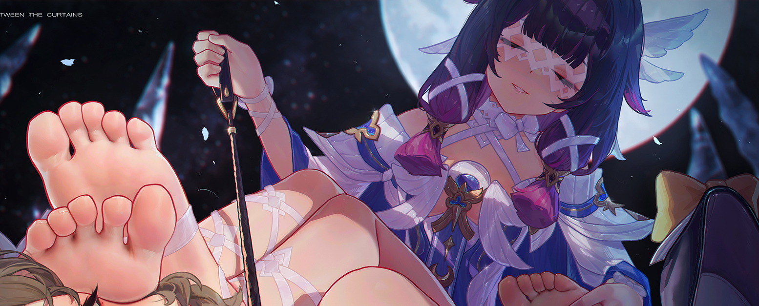 【93期】帷间夜曲插画图片壁纸