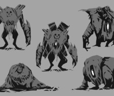 生化怪物练习-原画怪物