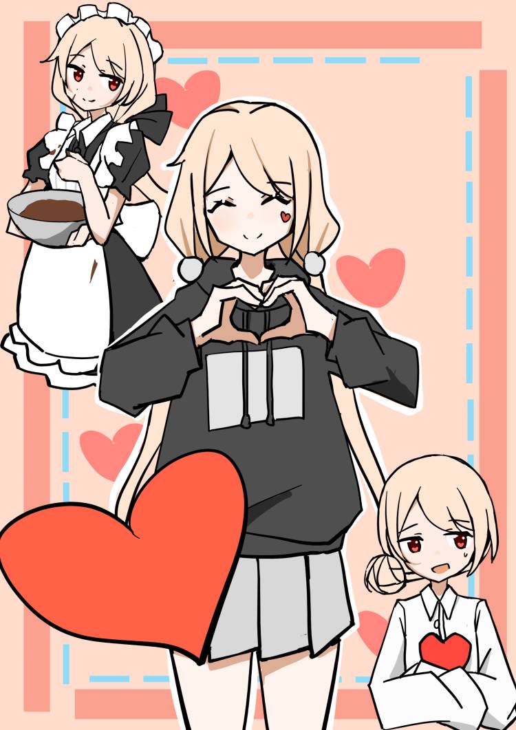 情人节限定插画图片壁纸